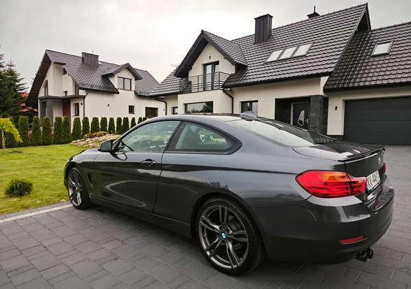 BMW Seria 4 cena 72999 przebieg: 151000, rok produkcji 2015 z Okonek małe 562
